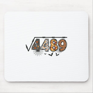 Square Root Of 4489 Funny Halloween 67 Meme Math T Mouse Pad