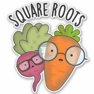 Square Roots Funny Math Pun 