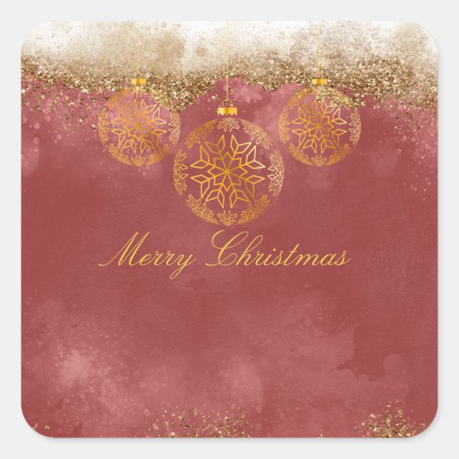 Square stickers  (Front)