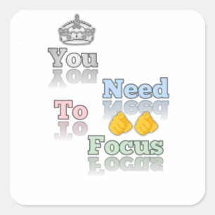 Square Stickers For Multiple Purpose