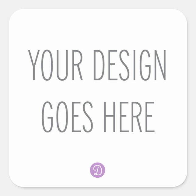 Square Stickers Printing (1.5" or 3") (Front)