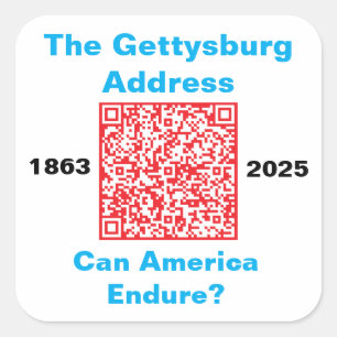 Square Stickers, sheet of six 3 inch stickeSticker Sticker