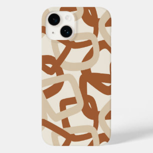 Square Tangle Desert Sunrise Case-Mate iPhone 14 Case