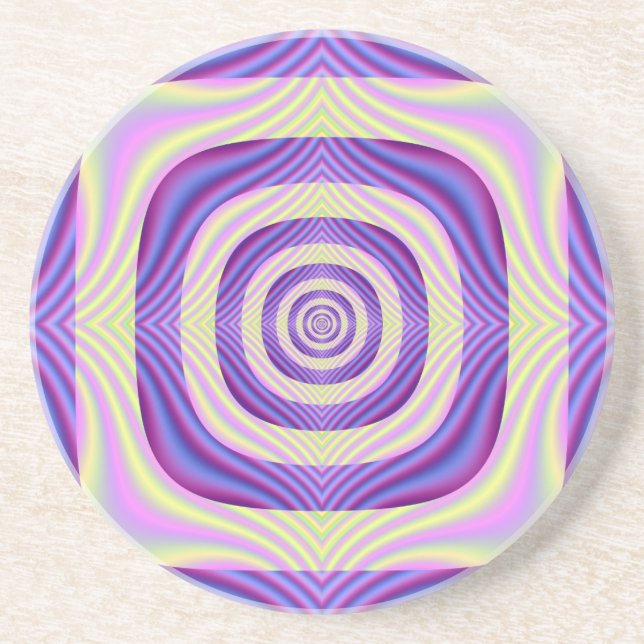 Square the Circle Coaster (Front)
