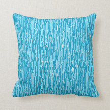 Square Throw Pillow (16" x 16") w/Summer Sky Blue!