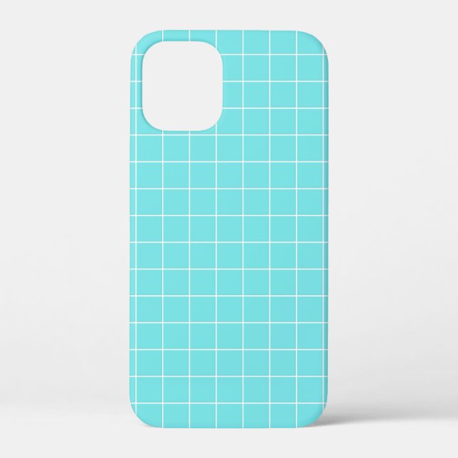 Square Tile Like Check Pattern Case-Mate iPhone Case (Back)