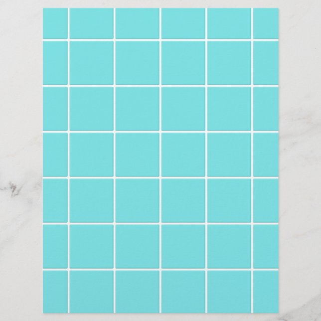 Square Tile Like Check Pattern Flyer (Front)