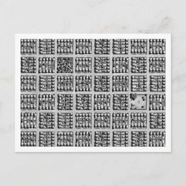 Square Town Postcard (Front)