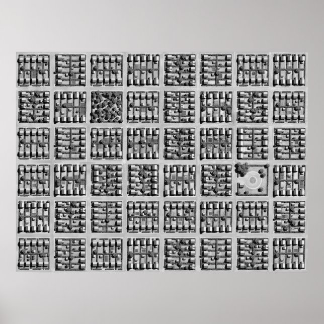 Square Town Poster (Front)