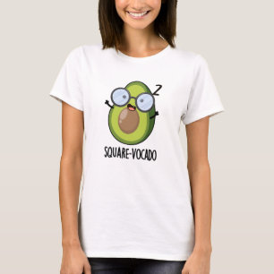 Square-vocado Funny Avocado Pun  T-Shirt