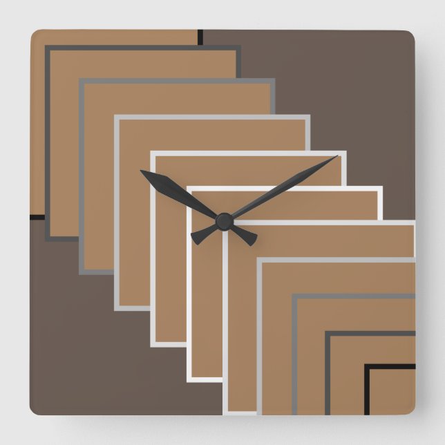 Square Wall Clock (Front)