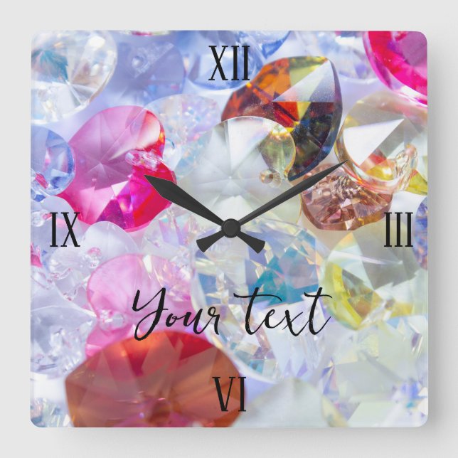 Square Wall Clock Colour Board (Front)