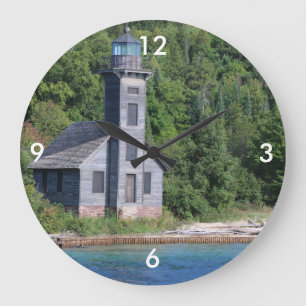 Square Wall Clock/Lighthouse Large Clock
