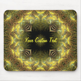 Square within Circle Fractal Mousepad