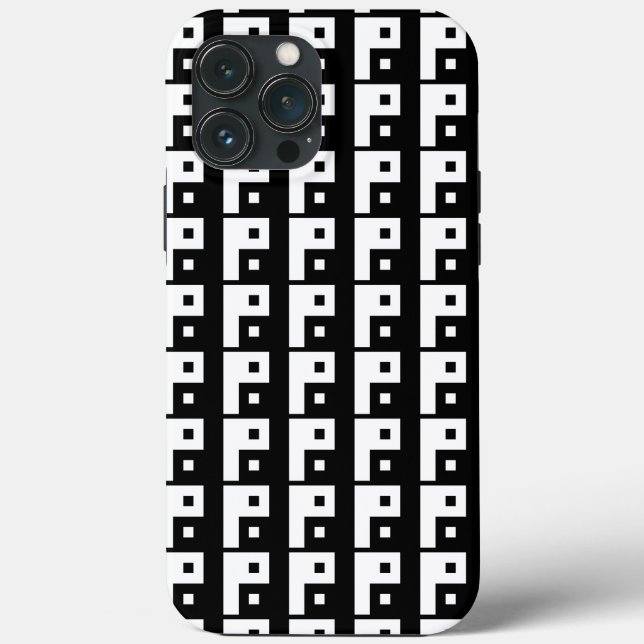 Square Yin Yang Case-Mate iPhone Case (Back)