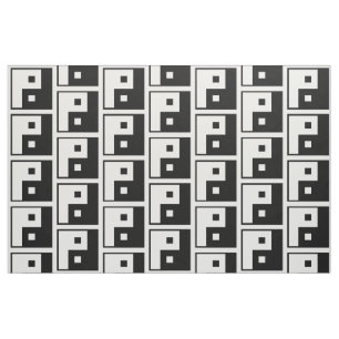 Square Yin Yang Fabric
