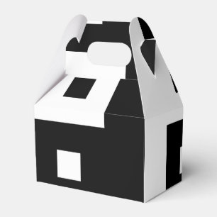 Square Yin Yang Favour Box