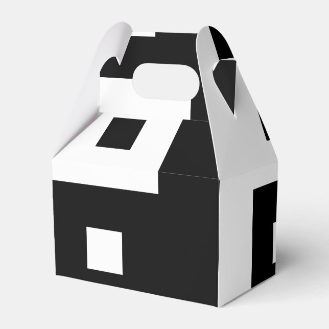 Square Yin Yang Favour Box (Front Side)
