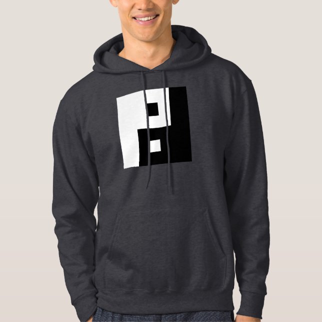 Square Yin Yang Hoodie (Front)