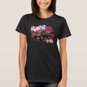 Squarebody Burb Life Truck Squarebody Suburban T-Shirt