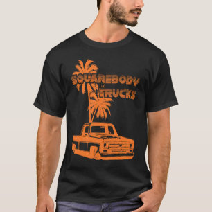 Squarebody Truck dropped slammed Square Body Lowri T-Shirt