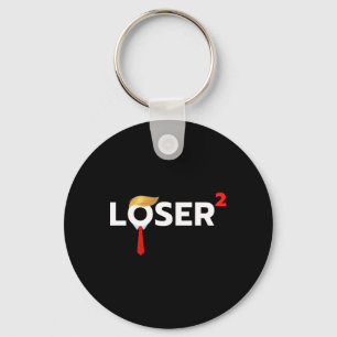 Squared Funny Anti-trump 2024 Nope Not Again Tee S Key Ring