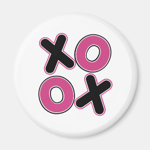 Squared XOXO Magnet