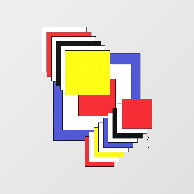 Squares Abstract (Sheet)