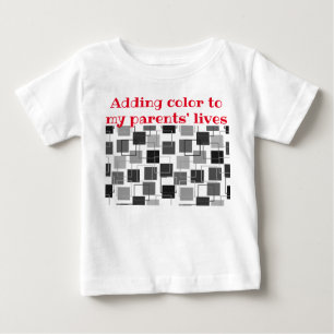 Squares and Outlines Baby T-Shirt