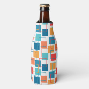 Squares and Outlines Bottle Cooler
