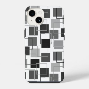 Squares and Outlines iPhone 14 Case