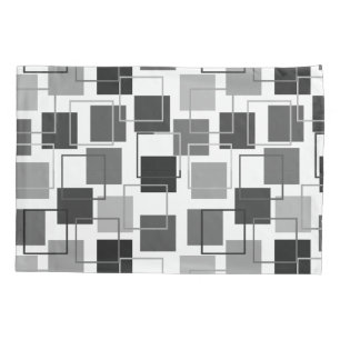 Squares and Outlines  Pillowcase