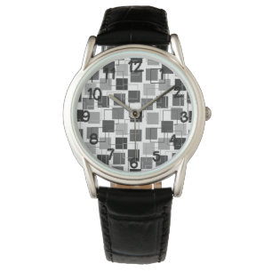 Squares and Outlines Watch