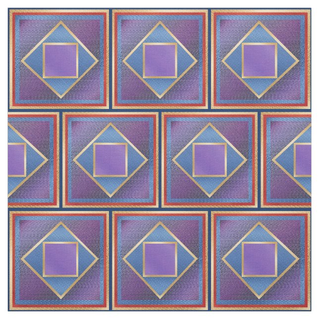 Squares by Nested Squares Fabric (Swatch)