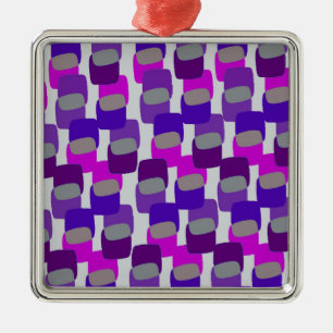 Squares Metal Ornament