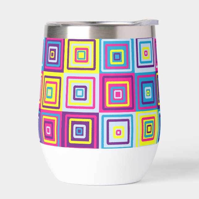 Squares Pattern (Left)