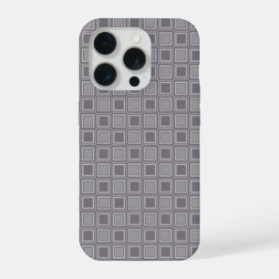 Squares pattern iPhone 15 pro case