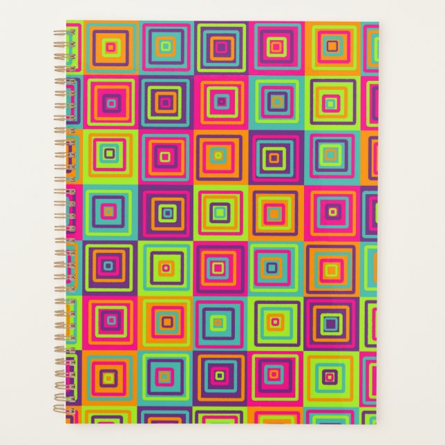 Squares Pattern Planner (Front)