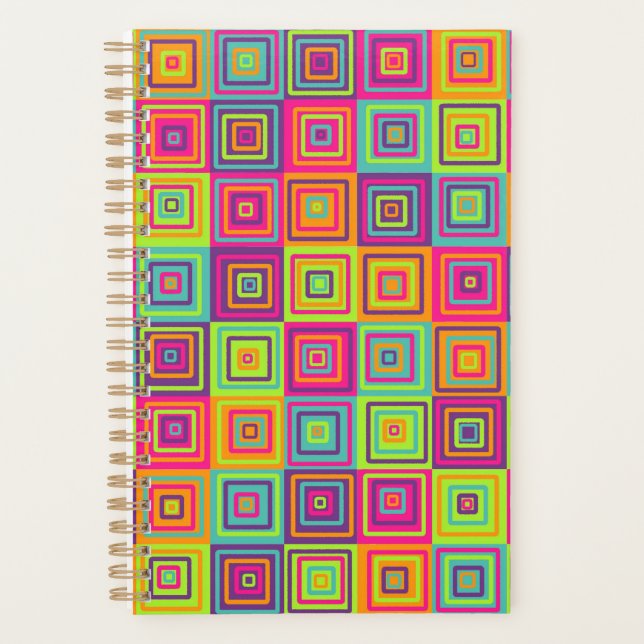 Squares Pattern Planner (Front)