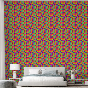 Squares Pattern Wallpaper
