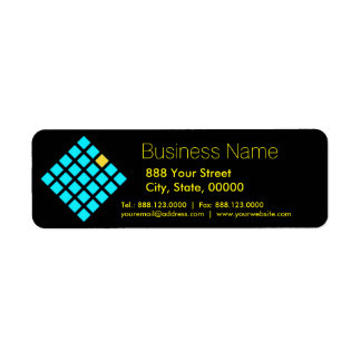 Squares - Professional Return Address Labels