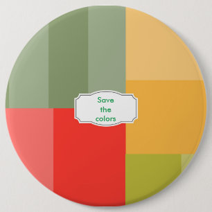 Squares&rectangles 6 Cm Round Badge