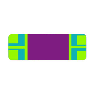 squares, squares return address label