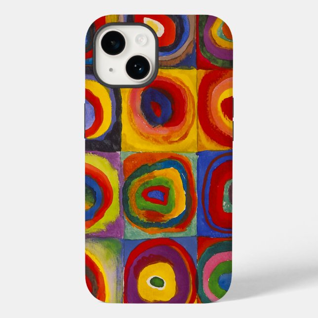 Squares w Concentric Circles 2 | Kandinsky | Case-Mate iPhone Case (Back)