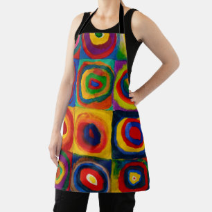 Squares with Circles, Abstract, Wassily Kandinsky Apron