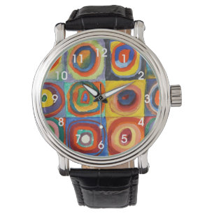 Squares with Concentric Circles by Kandinsky Watch
