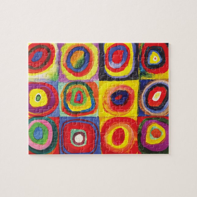 Squares with Concentric Circles Hiroaki Takahashi Jigsaw Puzzle (Horizontal)