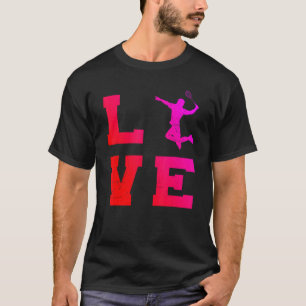 Squash Badminton Player Women's Men's T-Shirt