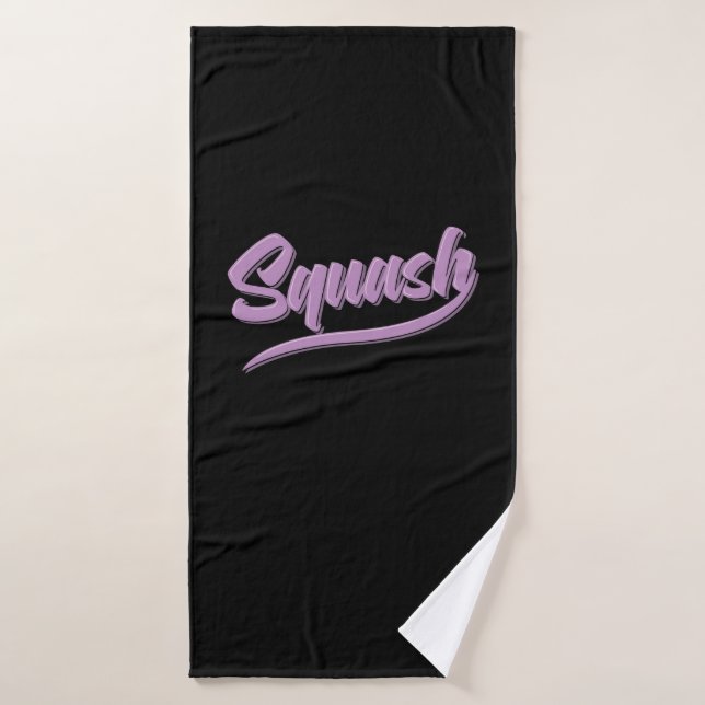 Squash Ballsportart Spiel Bath Towel (Bath Towel)