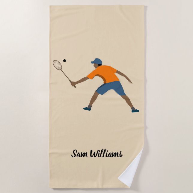 Squash Beach Towel (Front)